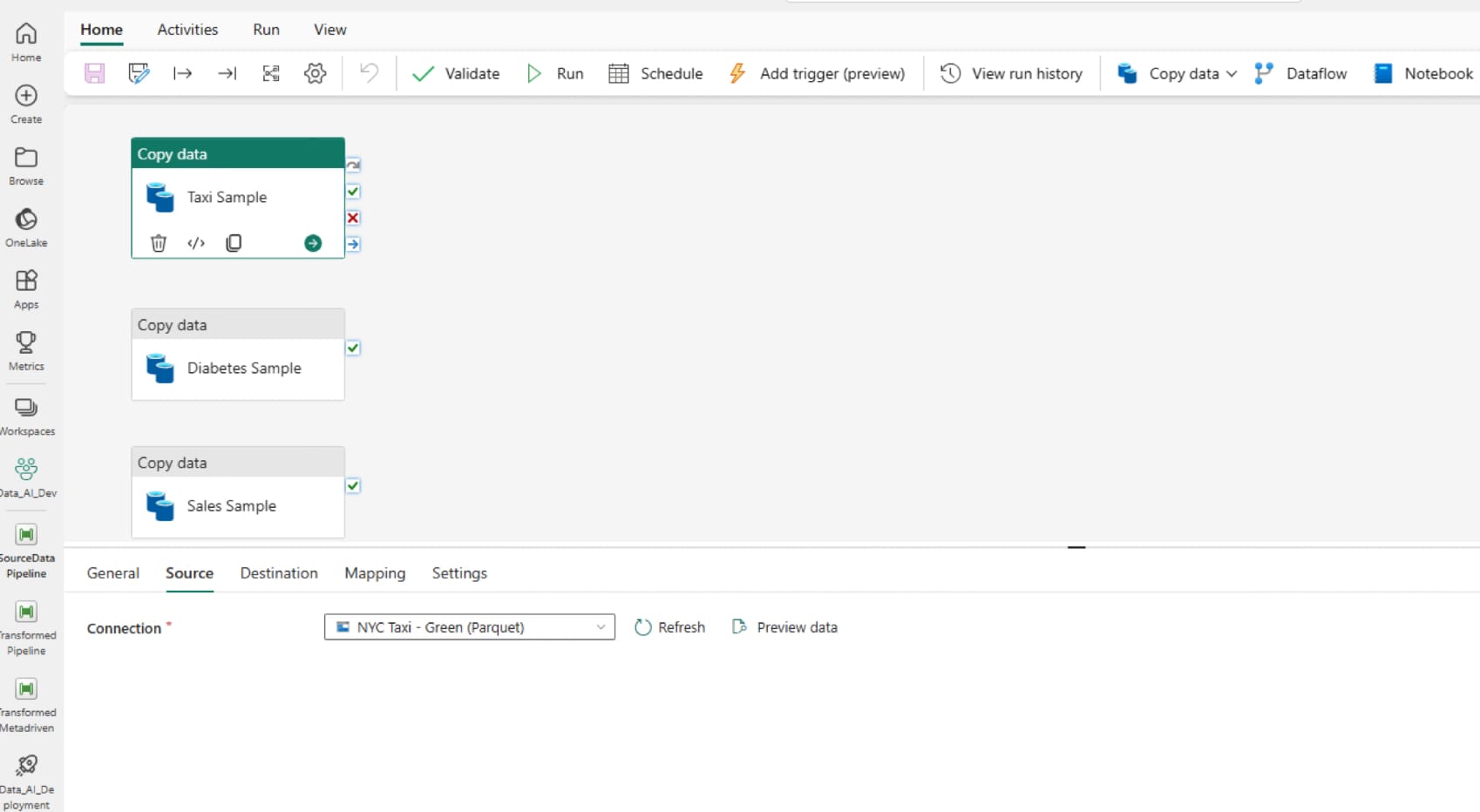 Metadata Driven Fabric Pipelines (1 of 2) - Setup