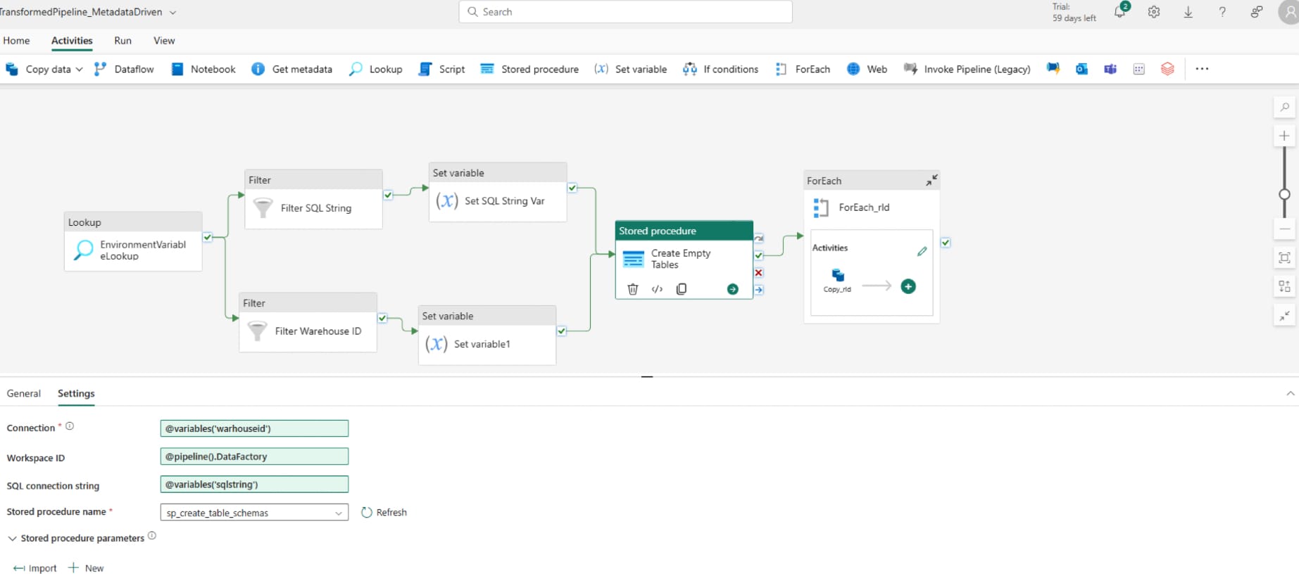 Metadata Driven Fabric Pipelines (2 of 2) - Dynamic Pipelines & Deployment