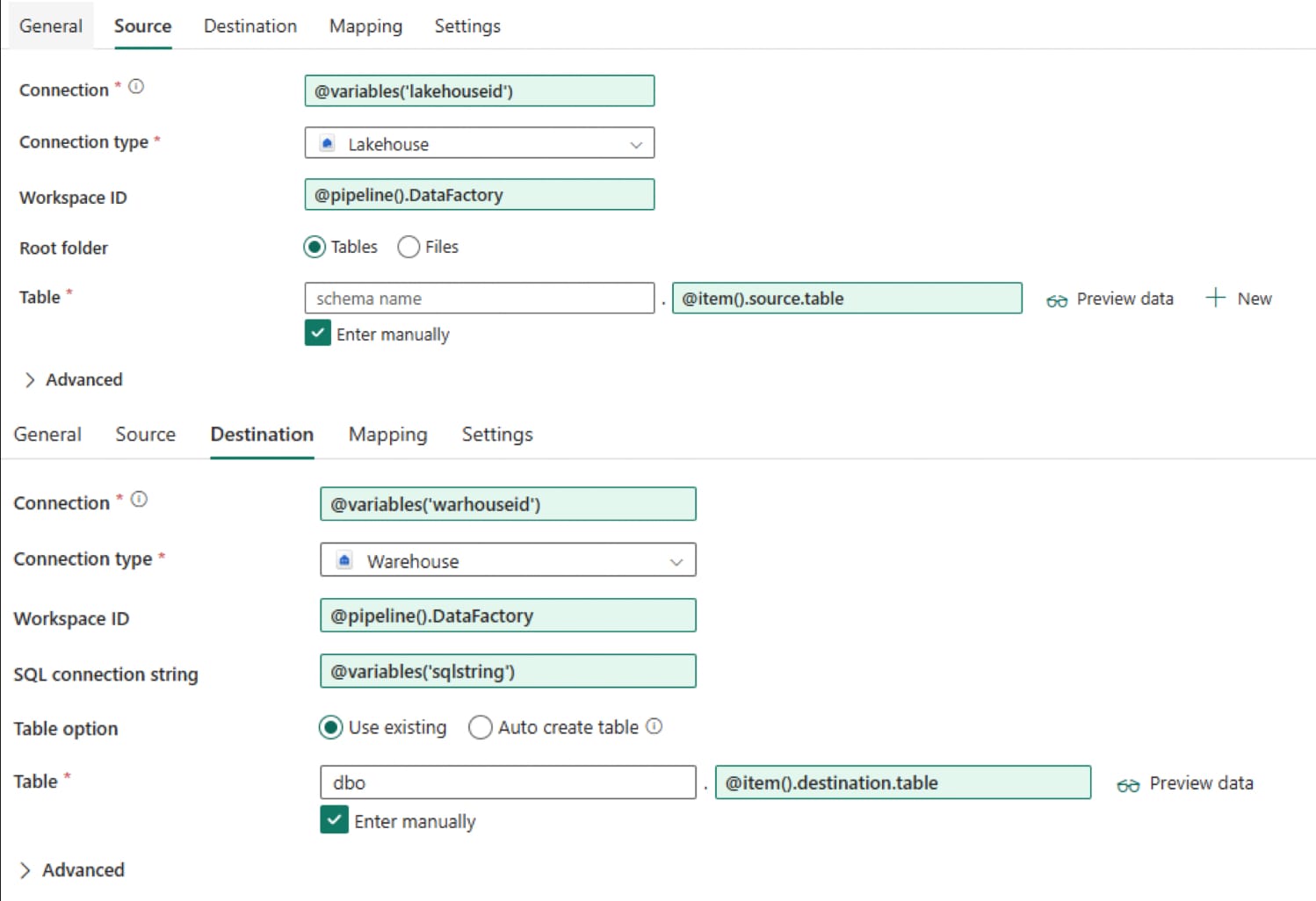 Metadata Driven Fabric Pipelines (2 of 2) - Dynamic Pipelines & Deployment